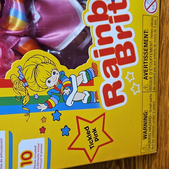 Rainbow Brite Tickled Pink NIB - Picture 4 of 9